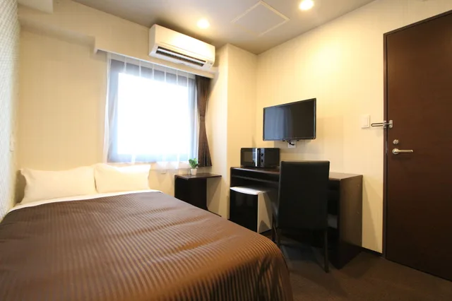 غرفة بسرير نصف مزدوج، HOTEL LiVEMAX Nihombashi Hakozaki 1/3