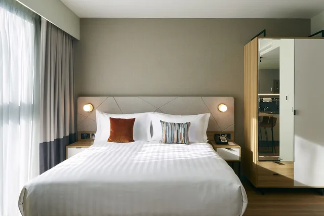 جناح عائلي بسرير كينج بغرفة نوم واحدة مع أريكة، Residence Inn Slough 2/6