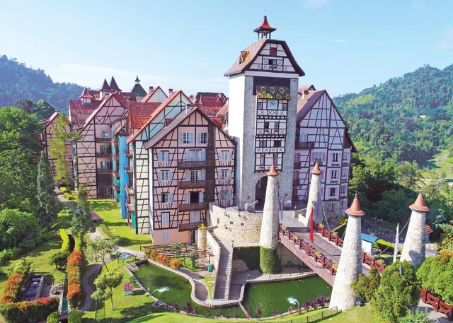 جناح بسرير مزدوج أو سريرين منفصلين بغرفة نوم واحدة، Colmar Tropicale, Berjaya Hills 2/2