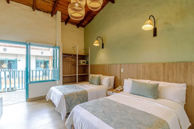 غرفة قياسية بسريرين منفصلين، Hotel Salento Real Eje Cafetero 1/8