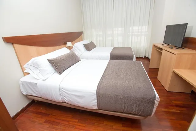 غرفة قياسية بسريرين منفصلين، Real Ferrol Hotel 4/10