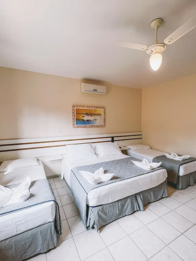 Economy, Quadruple, 4 Beds, Porto Geraes Praia Hotel 1/4
