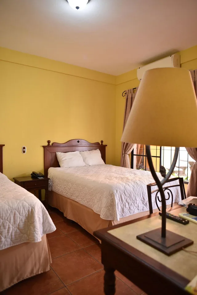 غرفة بسريرين، VILLA TERRA HOTEL 4/7