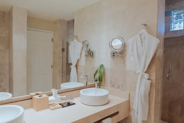 غرفة ديلوكس بريفيليج بسريرين مزدوجين، Catalonia Royal Tulum - Adults only 8/8