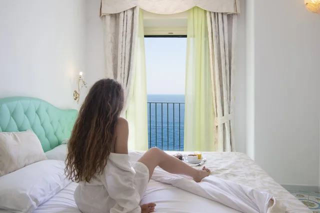 Suite, Double Bed, Sea View, French Balcony, Corner، Hotel Villa Maria Pia 2/7
