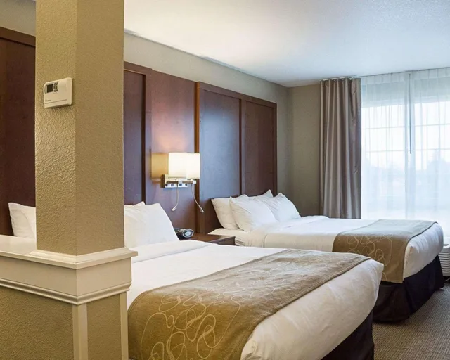 جناح بسرير كوين مع أريكة، Comfort Suites Minot South 1/2