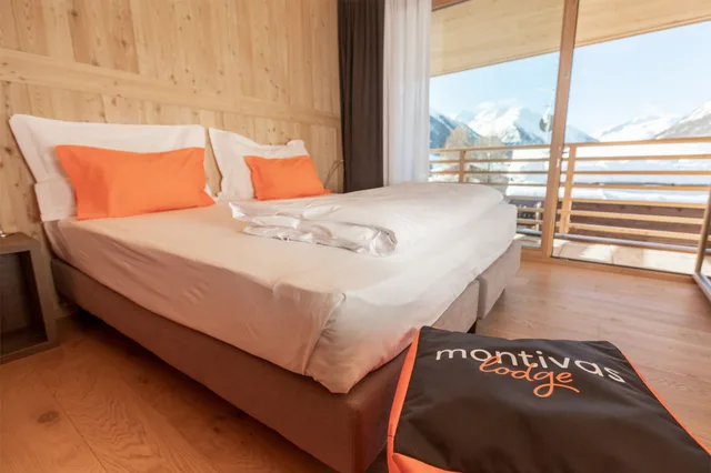 غرفة قياسية بسريرين منفصلين، Montivas Lodge 5/10