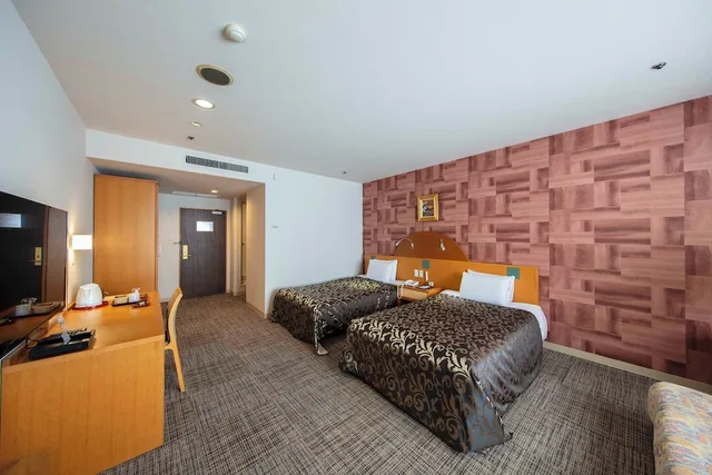 غرفة بسريرين منفصلين، Kurashiki Yuga Onsen Hotel Yamatouka 1/2