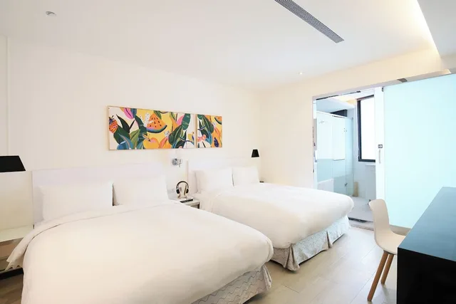 Family, 2 Double Beds, CityInn Hotel Plus Ximending Branch 3/8