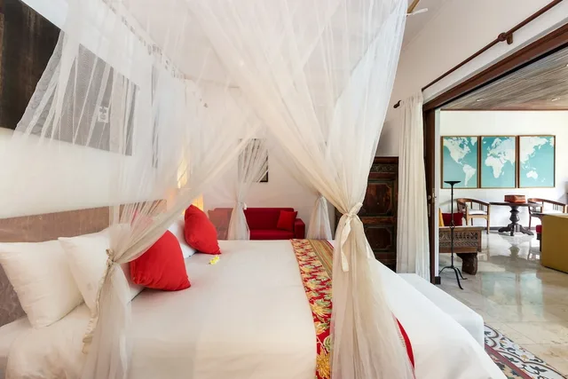 فيلا ملكية بسريرين كينج بمسبح خاص، Villa Eight Bali 4/10