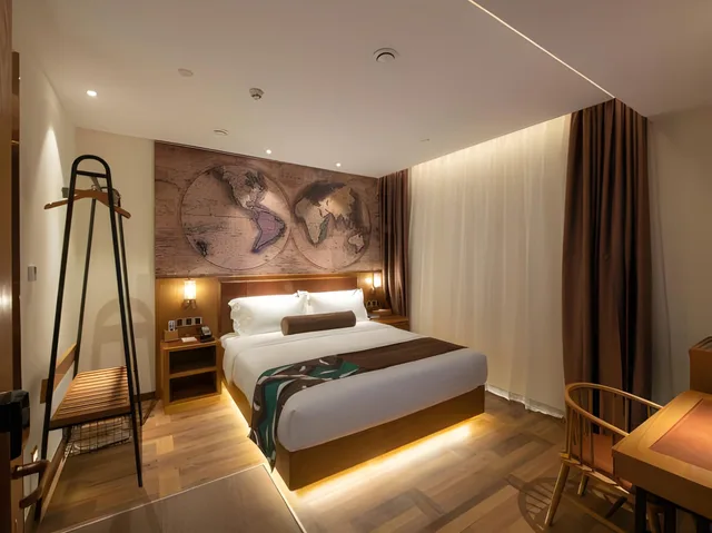 غرفة قياسية لذوي الإعاقة، James Joyce Coffetel Hotel (Guangzhou Beijing Road Metro Station Pedestrian Street) 3/3