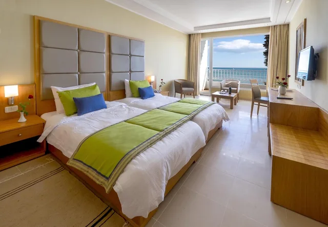 بنغل بسرير كينج بإطلالة على البحر، Bel Azur Thalasso & Bungalows 4/6