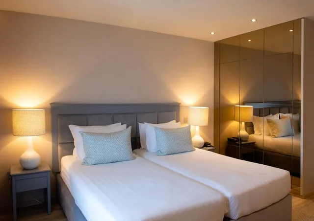 Room, Double or Twin Bed, Lateral Side Sea View، Cristal Vieira Praia Spa 1/4