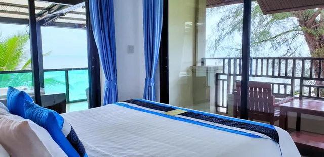 غرفة ديلوكس بإطلالة على البحر بجاكوزي، Klong Prao Resort 5/10