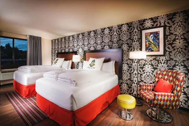 جناح بسريرين كوين مع أريكة، Staypineapple At The Maxwell Hotel 1/3