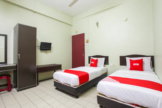 غرفة قياسية بسريرين منفصلين، OYO 89549 Casavilla Hotel (city Centre) Taiping 2/4