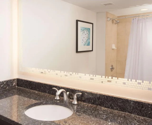 جناح بسرير كينج بغرفة نوم واحدة مع أريكة لذوي الإعاقة، Embassy Suites by Hilton Raleigh Crabtree 2/4