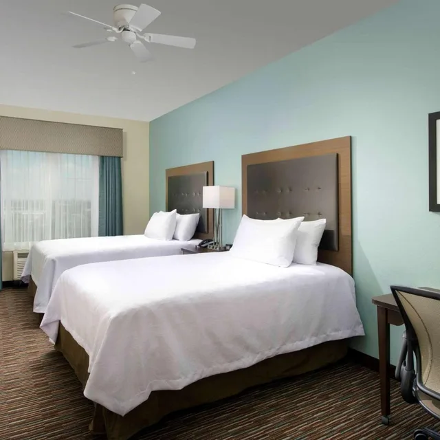 جناح بسريرين كوين مع أريكة لذوي الإعاقة، Homewood Suites By Hilton San Antonio Airport 1/7