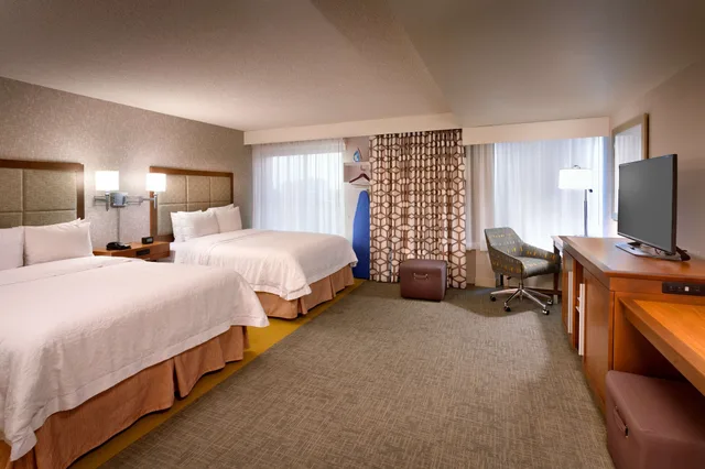 جناح استوديو بسريرين كوين، Hampton Inn Salt Lake City-Downtown 5/9