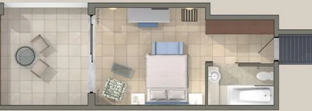 بنغل كلاسيكي بسرير مزدوج بإطلالة على الحديقة، Aquila Elounda Village - Adults Only 6/6