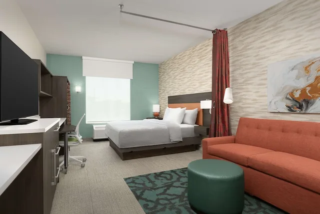 جناح استوديو بسرير كينج مع أريكة بمطبخ صغير، Home2 Suites by Hilton Abilene Southwest 2/3