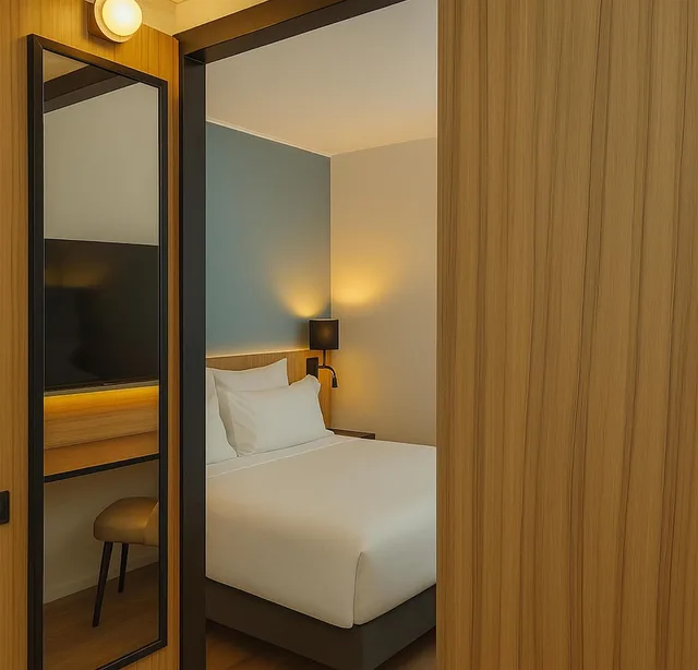 غرفة قياسية ثلاثية بسرير مزدوج وسرير فردي، Four Points by Sheraton Reims Cathedrale 9/10