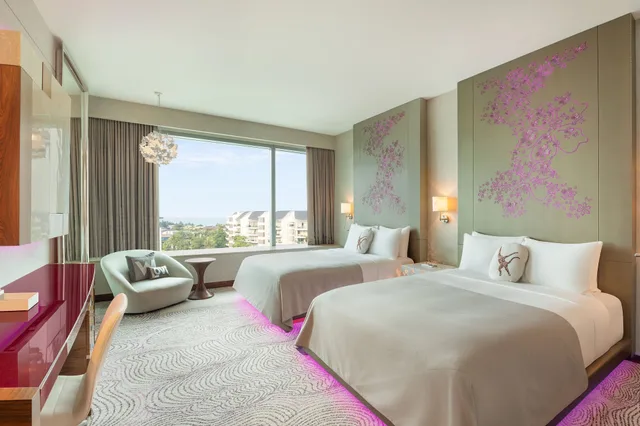 Wonderful, 2 Queen Beds, Island View، W Singapore Sentosa Cove 2/7