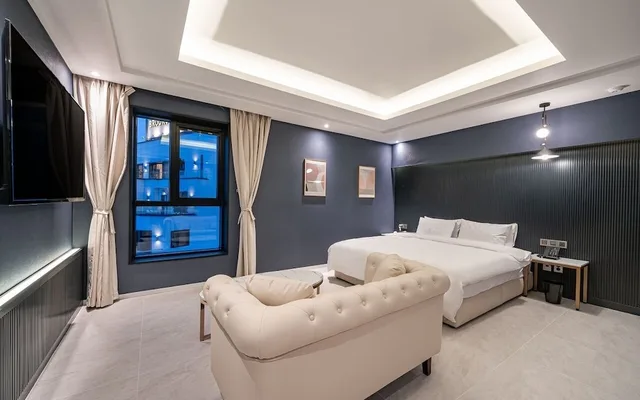 جناح رئاسي بسرير مزدوج، Ava Hotel Songjeong 1/4