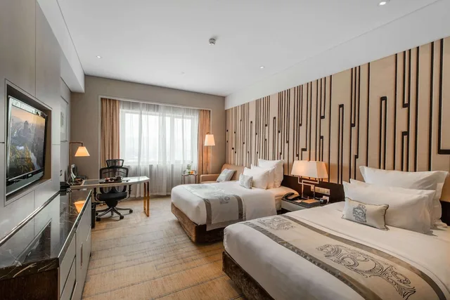 غرفة بزنس بسريرين منفصلين، Grand Pacific Hotel Ningbo 5/10