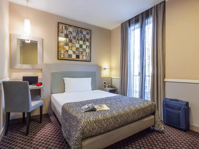 غرفة كومفورت مفردة بسرير مزدوج، Noba Hotel e Residenze 1/2
