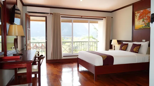 غرفة قياسية بسرير مزدوج، Vansana Vang Vieng 1/2