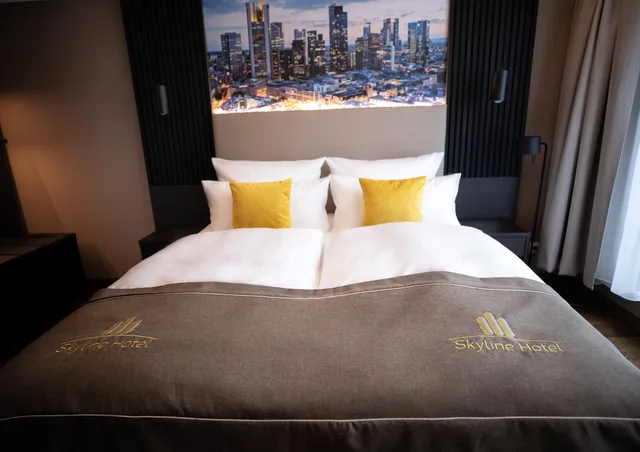 City, Queen Bed, Skyline Hotel 4/8