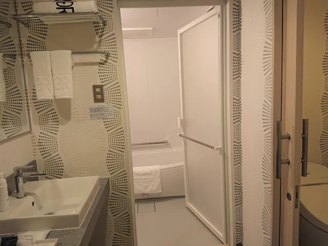 غرفة متصلة بسريرين مزدوجين للمدخنين، Green Rich Hotel Kurume 8/8