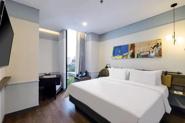 غرفة ديلوكس بإطلالة على المدينة، ARTOTEL Hub Simpang Temu 3/3