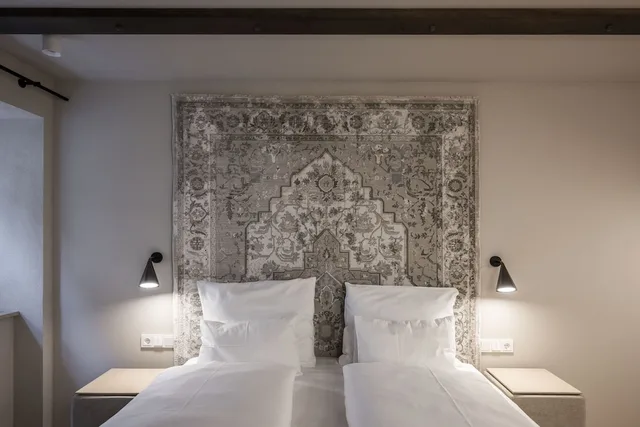 غرفة سوبيريور بسرير كوين، HOTEL & SPA Goldene Rose 4/4