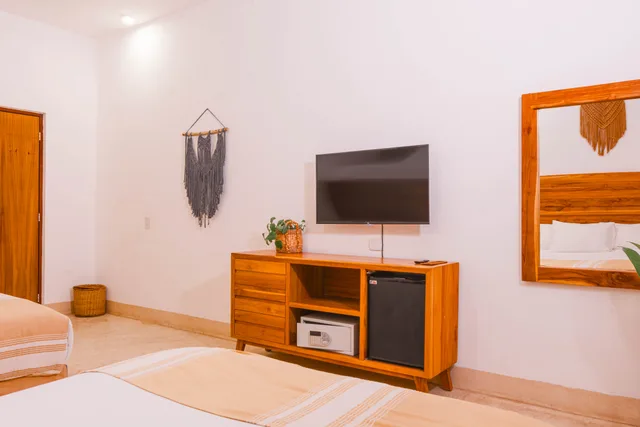 غرفة قياسية بسريرين، Collection O Kaab Downtown Tulum 5/8