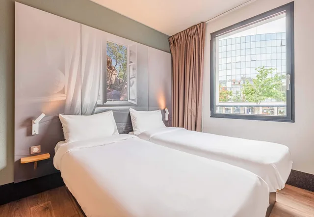 غرفة بسريرين منفصلين، B&B Hotel Mulhouse Centre 2/6