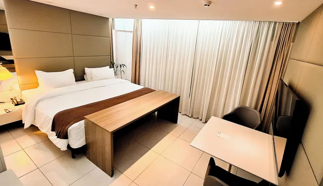 غرفة بزنس بسرير مزدوج، Hilton Garden Inn Belo Horizonte 2/7