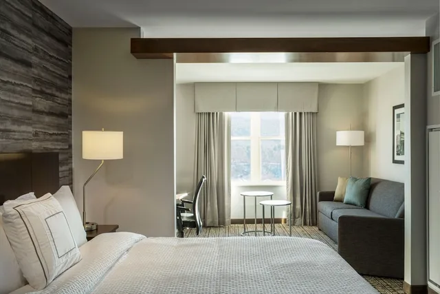 استوديو بسرير كينج مع أريكة، Fairfield Inn Suites Waterbury Stowe 1/4