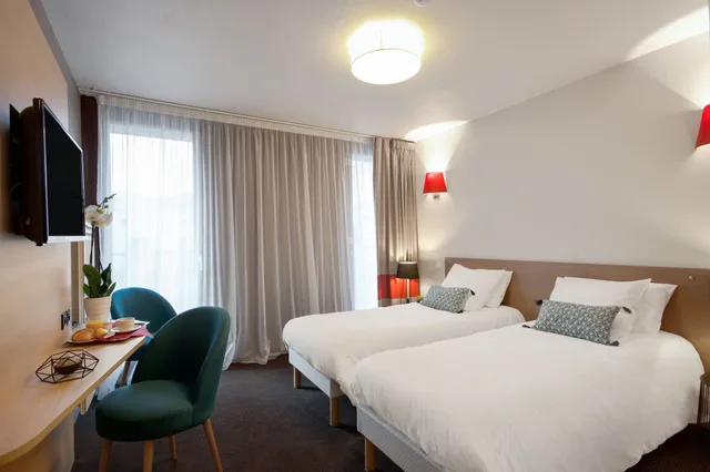 Studio Twin Room T1TW، Appart City Confort Lille Grand Palais 1/6