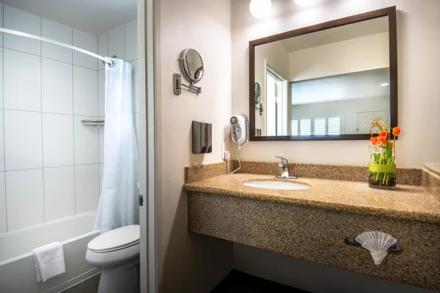 2 Bedrooms, Plus, Single, King Bed, 2 Queen Beds، Alpine Inn Near Convention Center And the Park 10/10