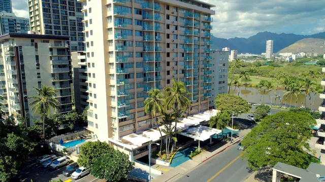 شقة بإطلالة على المدينة، Aqua Aloha Surf Waikiki 1/1