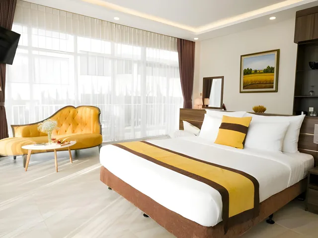 غرفة بريميوم ديلوكس بإطلالة على البحيرة، Cereja Hotel & Resort Dalat 1/2