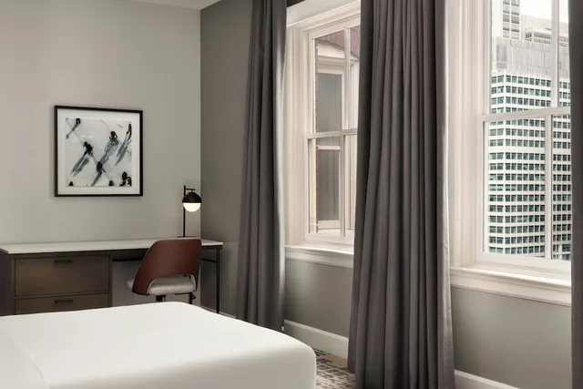 غرفة سوبيريور بسريرين كوين بإطلالة على المدينة، Le Meridien Philadelphia 4/6