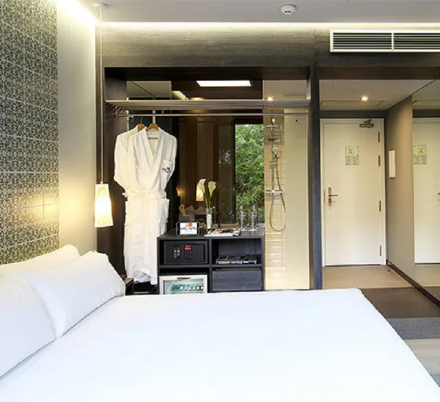 غرفة بريميوم بسرير مزدوج، TWO Hotel Barcelona by Axel - Adults Only 3/5
