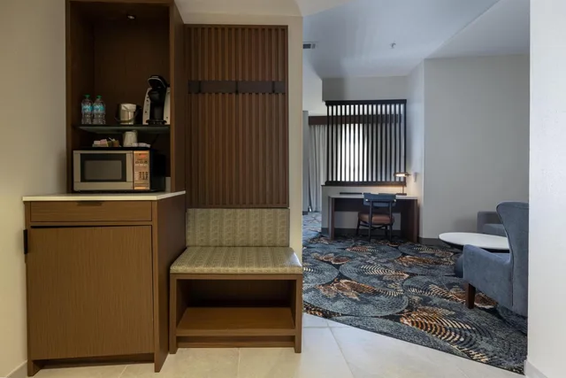 جناح جونيور بسريرين كينج مع أريكة، DoubleTree by Hilton Hotel Savannah Airport 9/10