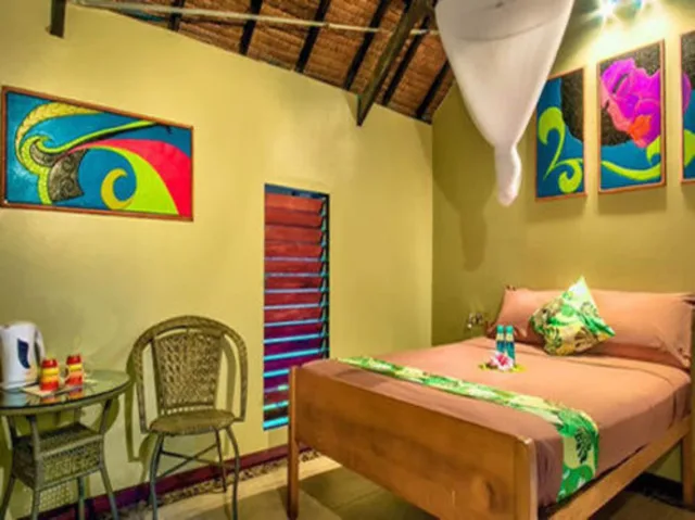1 Bedroom, Garden, Bure, Twin Beds, Mango Bay Resort 3/7
