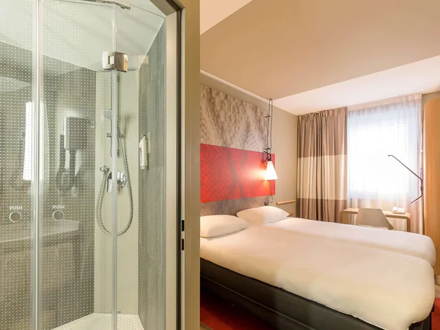 غرفة قياسية بسريرين منفصلين، Ibis Geneve Centre Lac 6/7