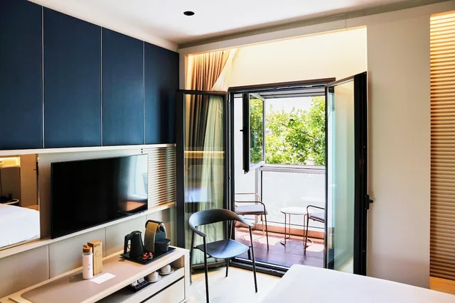 غرفة ديلوكس بسريرين منفصلين بشرفة، Becquer Hotel 10/10