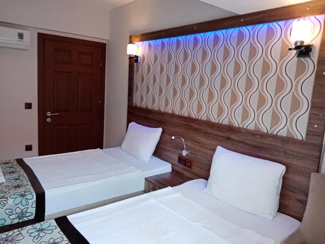 غرفة قياسية بسرير مزدوج أو سريرين منفصلين بشرفة، Dolphin Apart Hotel Sarigerme 1/10